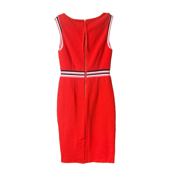 BODEN Dress 4 Red Zada Ottoman Dress Size 4 NWT - Picture 4 of 11